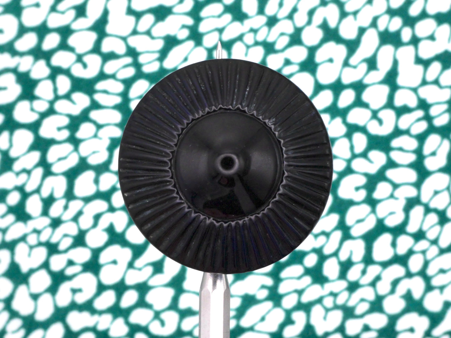 Celluloid Early Plastic Bubble Tight Top Navy Blue Set of Three Buttons 18-37mm