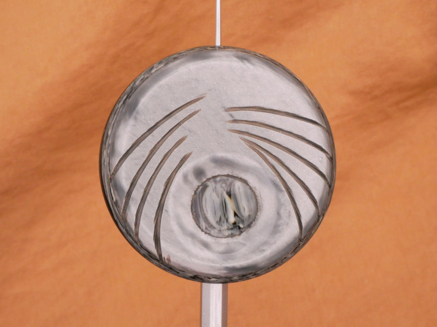 Celluloid Stormy Grey Early Plastic Button Various 28-42mm