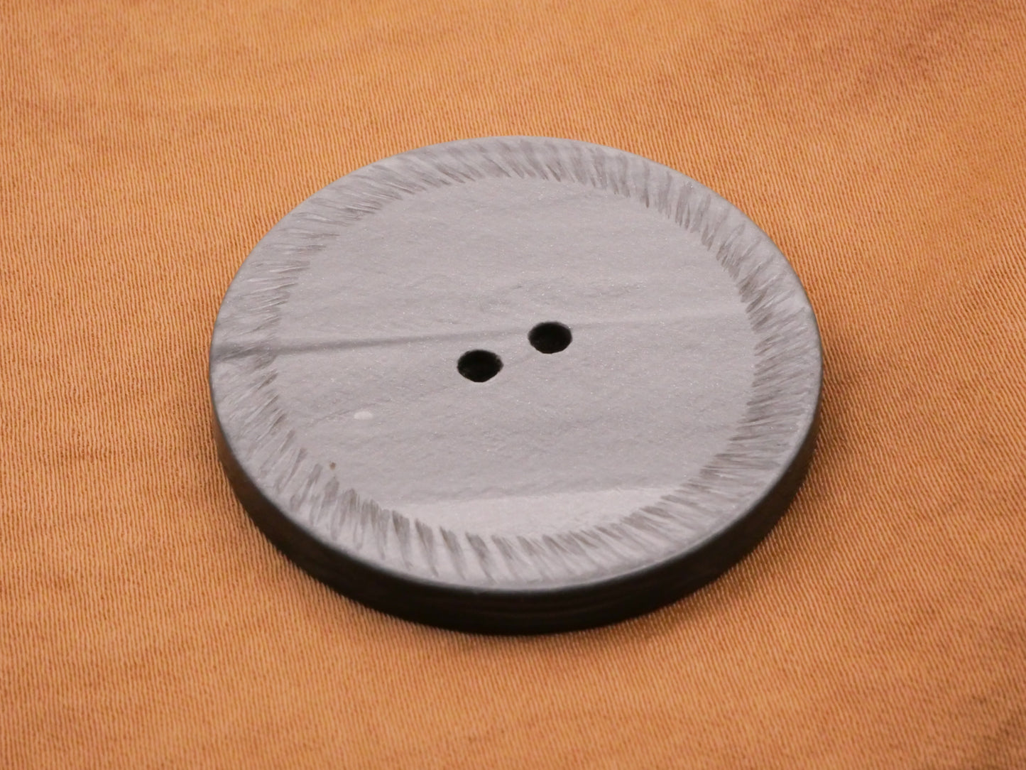 Celluloid Stormy Grey Early Plastic Button Various 28-42mm