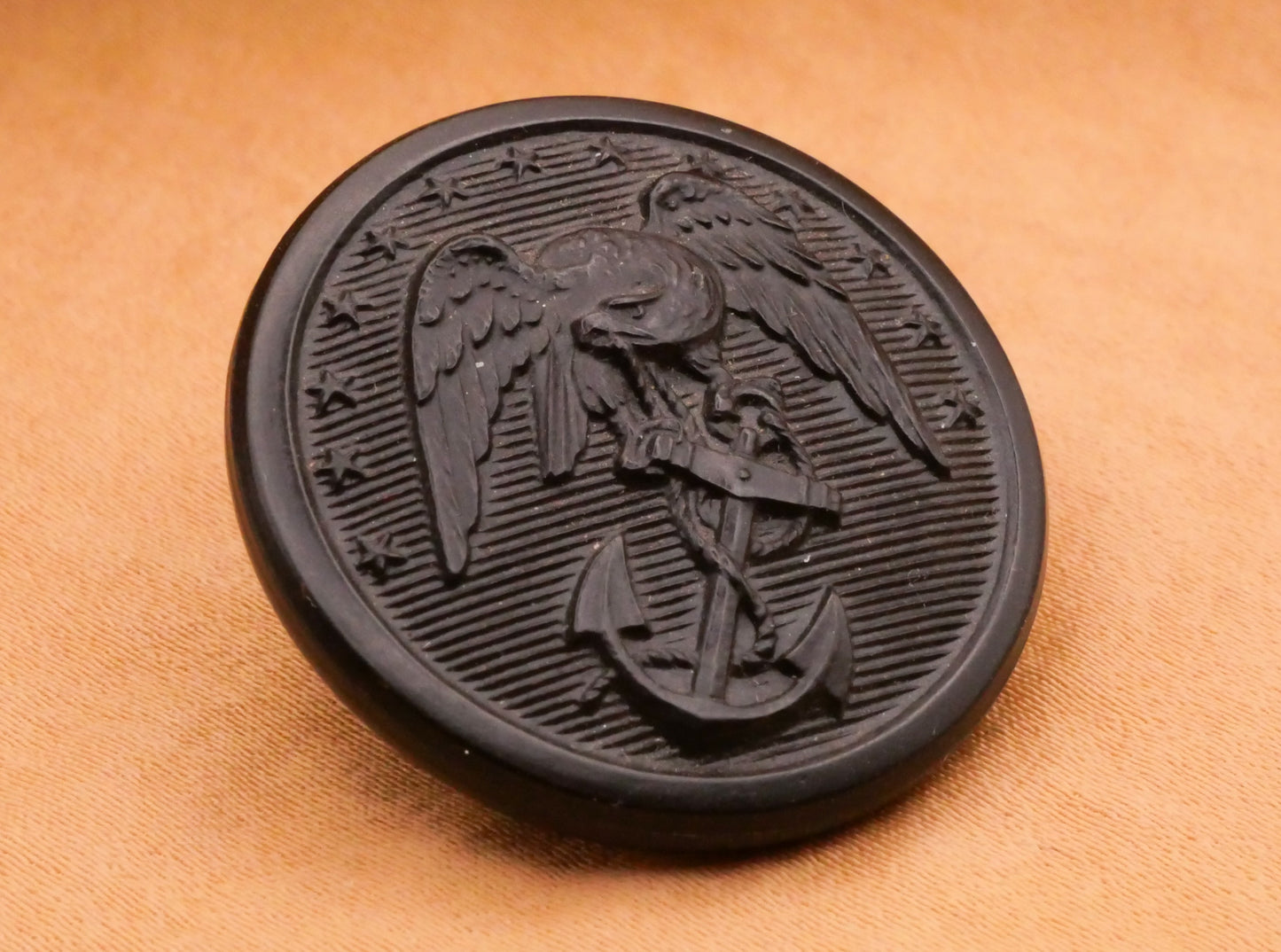 Military US Army Marine Corp Eagle Anchor Vintage Plastic Composite Button Various 28-29mm