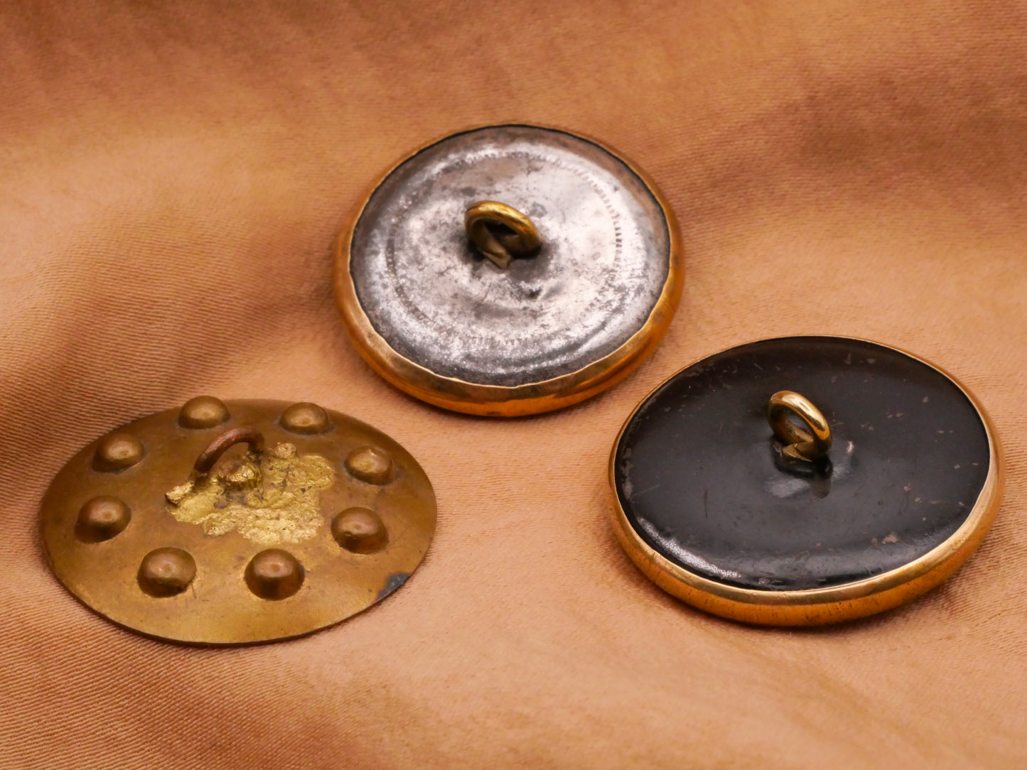 Sun Celestial Antique Brass Metal Button Various 25-27mm
