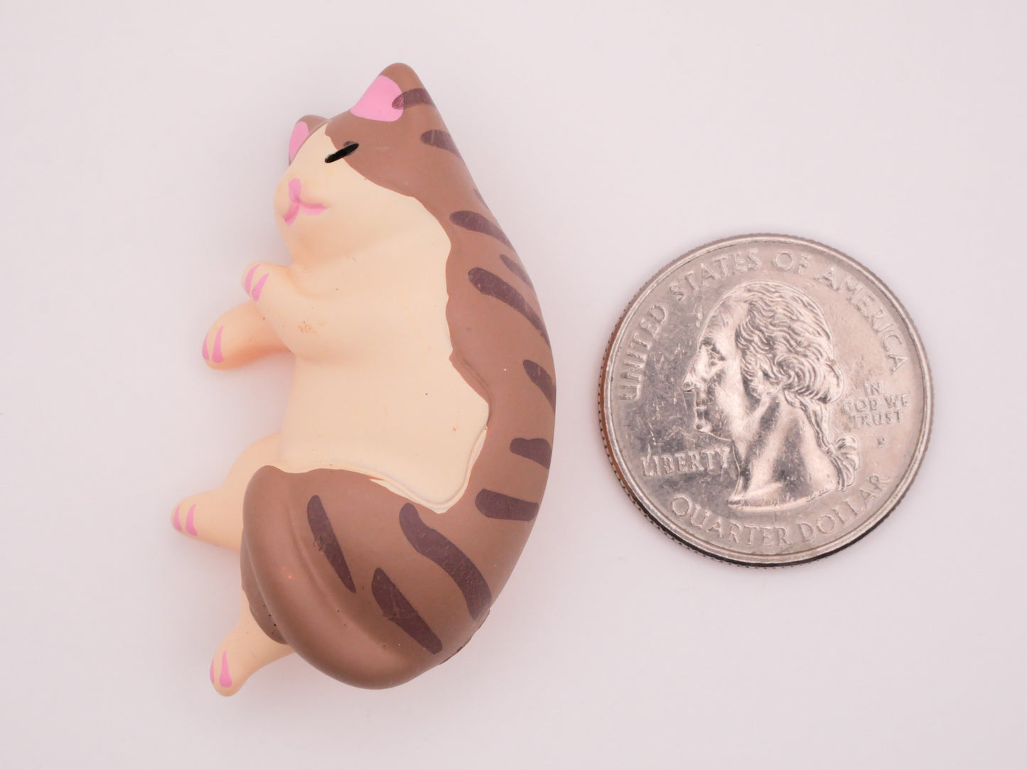 Cat Kitty Sleeping Large Plastic Button Various 27x43mm