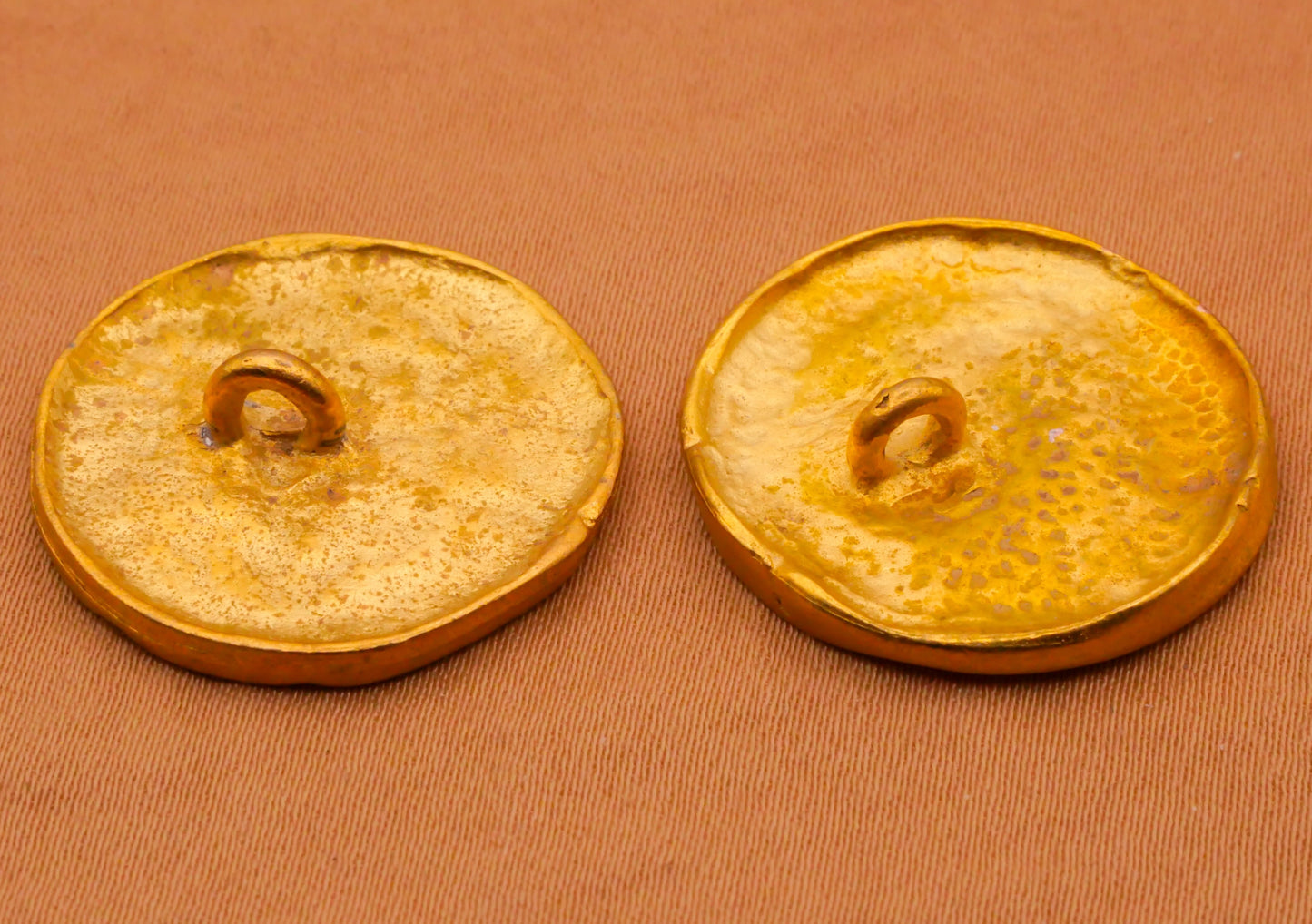 Roman Coin Look Horse Owl Vintage Gold Metal Button Various 24mm
