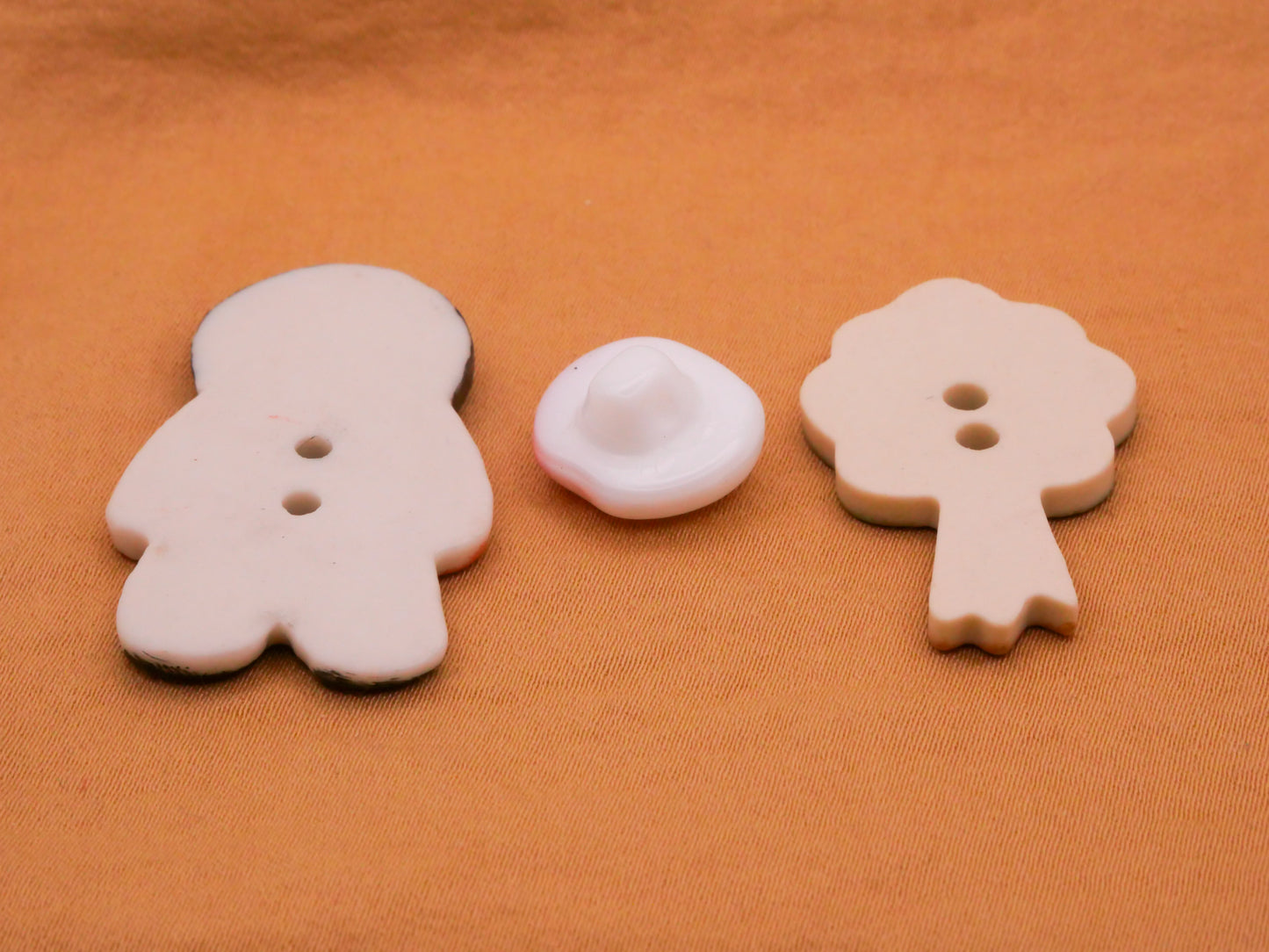 Farmer Apple Tree Ceramic Glass Button Various 12-37mm