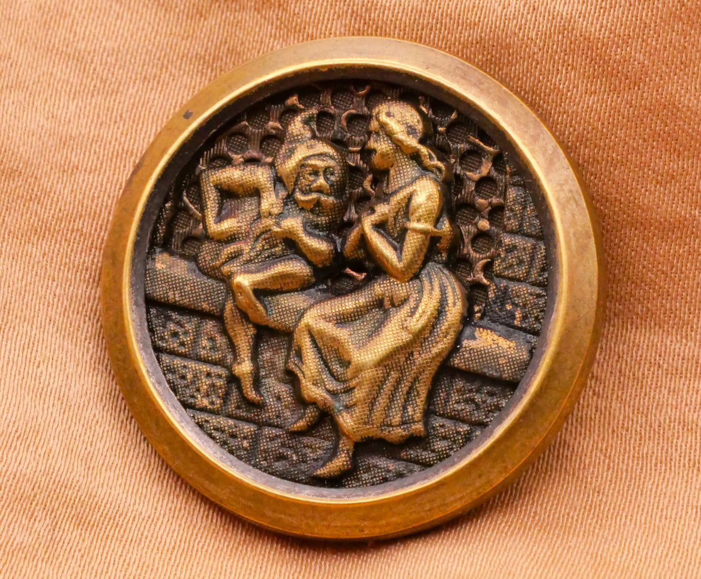 Fairytale Picture Button Rumpelstiltskin Hansel Gretel Metal Button Various 28-37mm