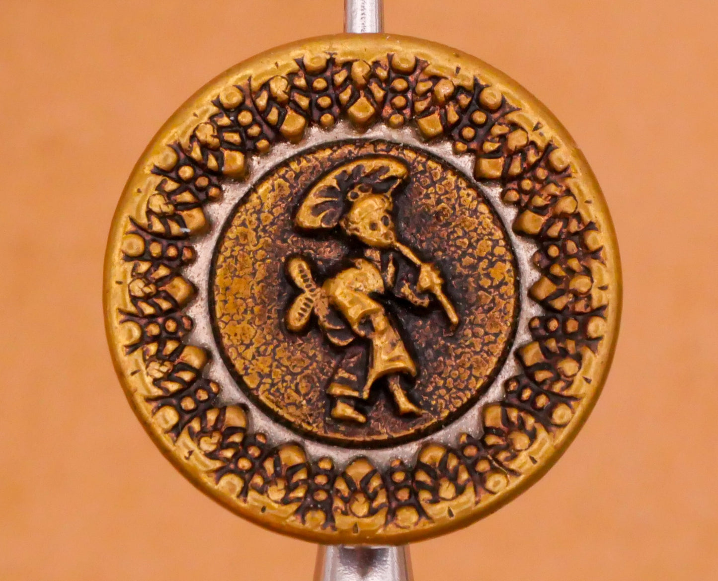 Parasol Umbrella Asian Woman Victorian Button Various 16-18mm