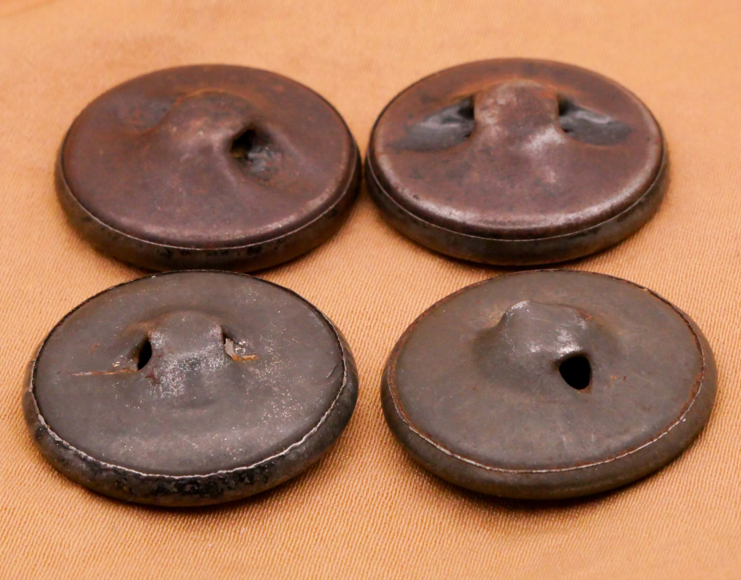 Asian Design Abstract Metal Button Various 22-23mm