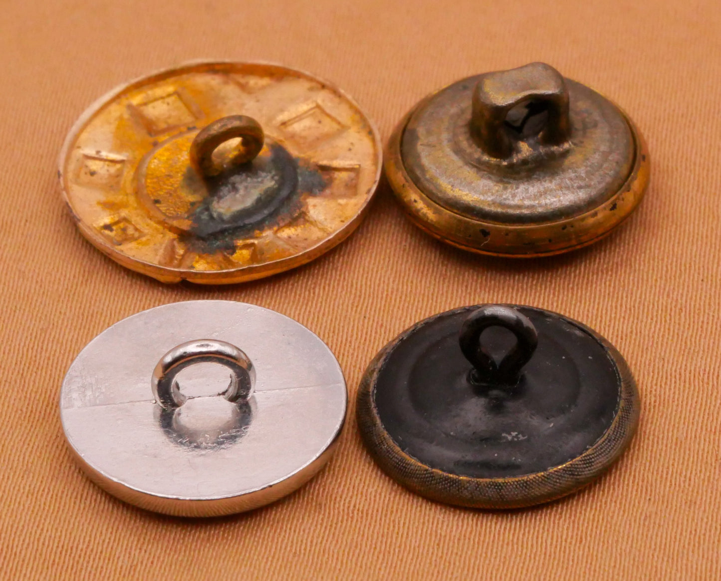 Horse Horseshoe Race Vintage Metal Button Various 16-19mm