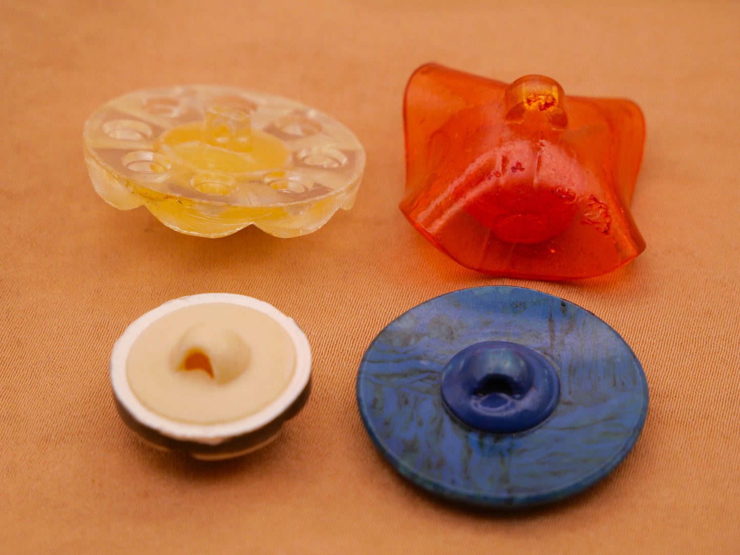 Space Inspired Celluloid Early Plastic Button Various 19-29mm
