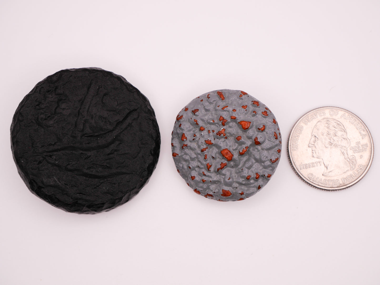 Textured Planet Look Vintage British Bakelite Button Various 31-41mm