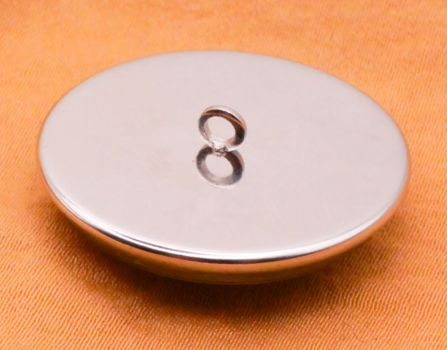 Frontispiece The Tailor Mouse Beatrix Potter Sewing Glass Silver Metal Button 27mm