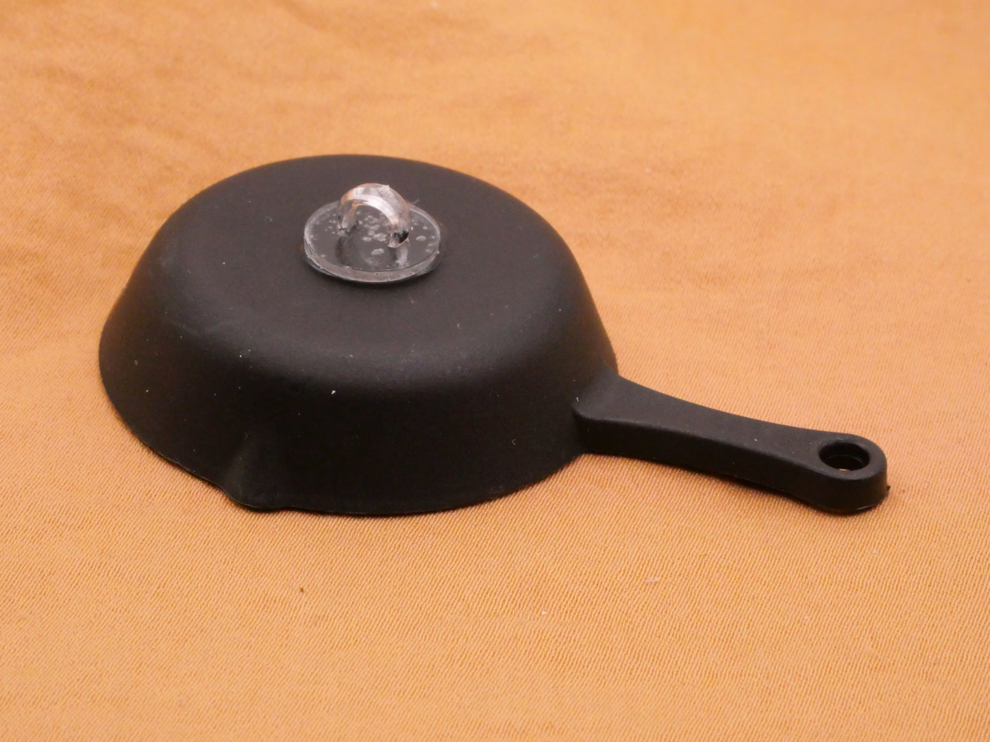 Cast Iron Skillet Look Large Plastic Button 41x59mm