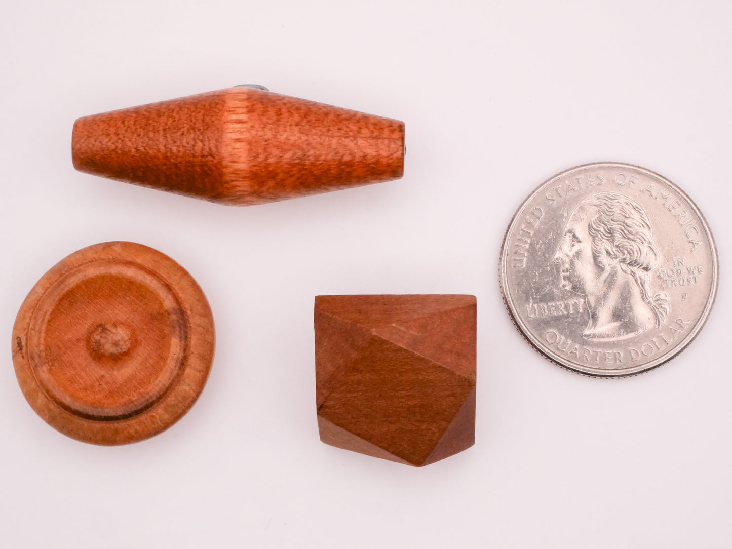 Wood Design Vintage Button Various 13-36mm