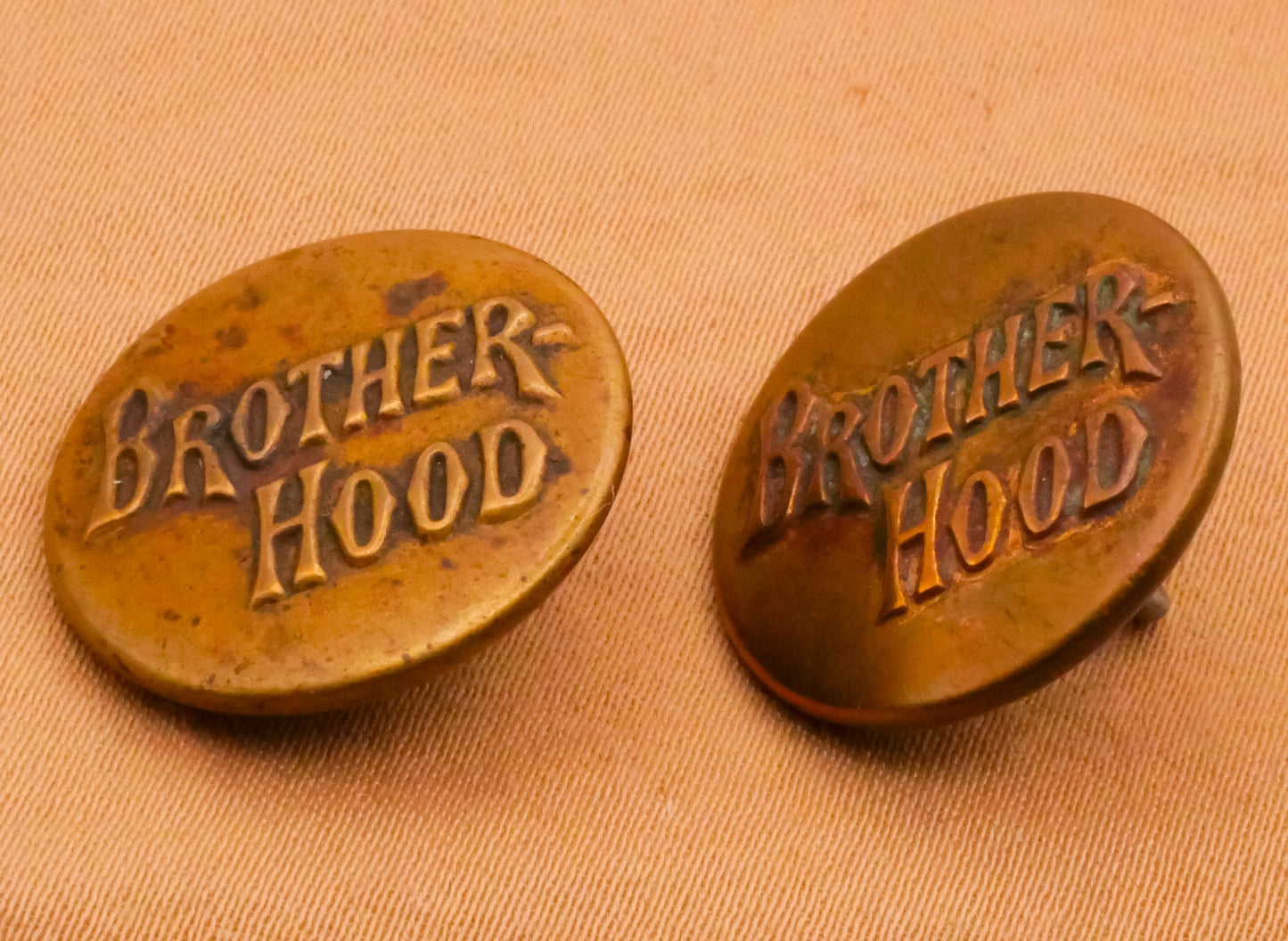 Brotherhood Workwear Verbal Brass Metal Button Various 19mm