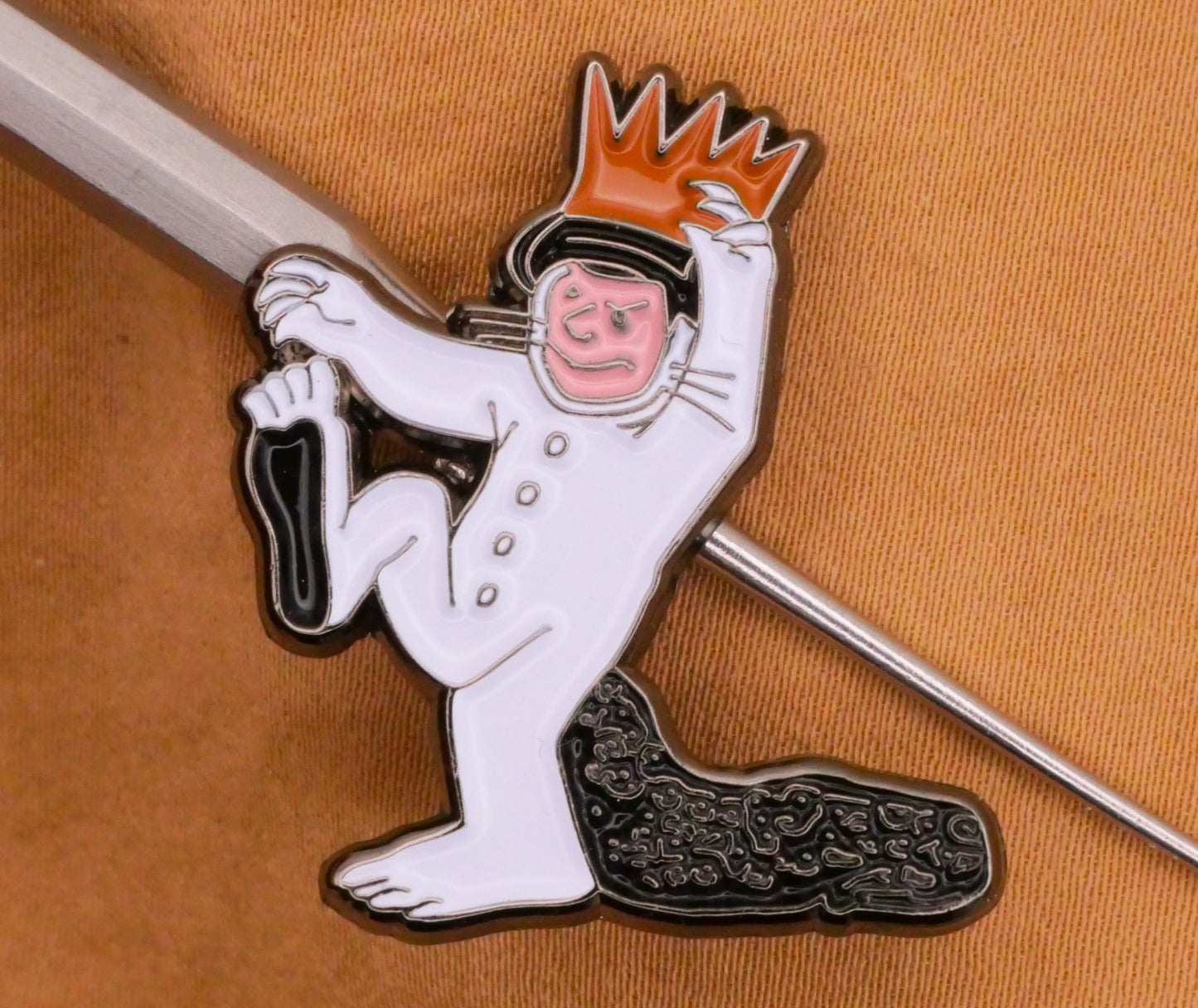 Where The Wild Things Are Wild Rumpus Enamel Metal Button 23x30mm