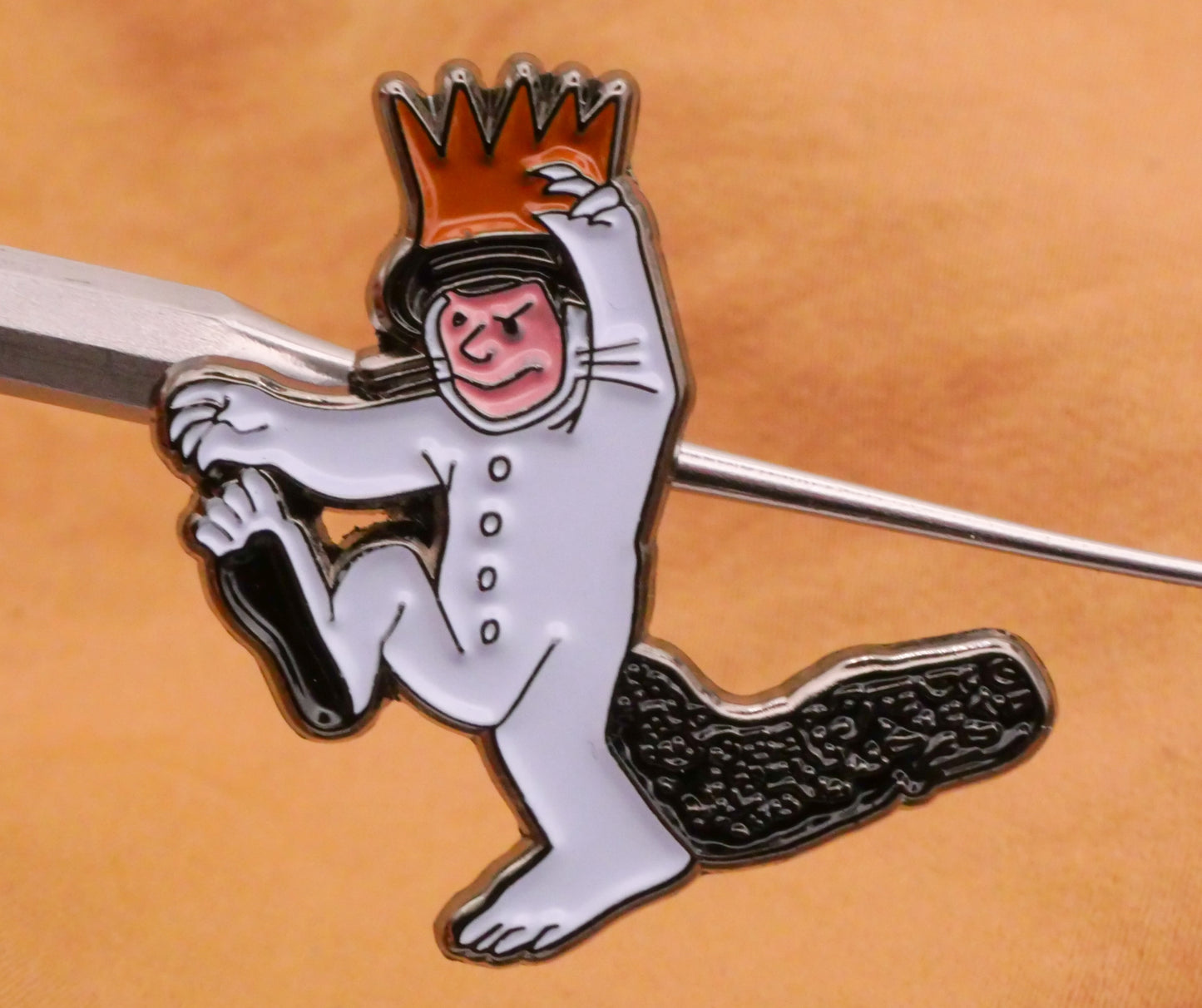 Where The Wild Things Are Wild Rumpus Enamel Metal Button 23x30mm