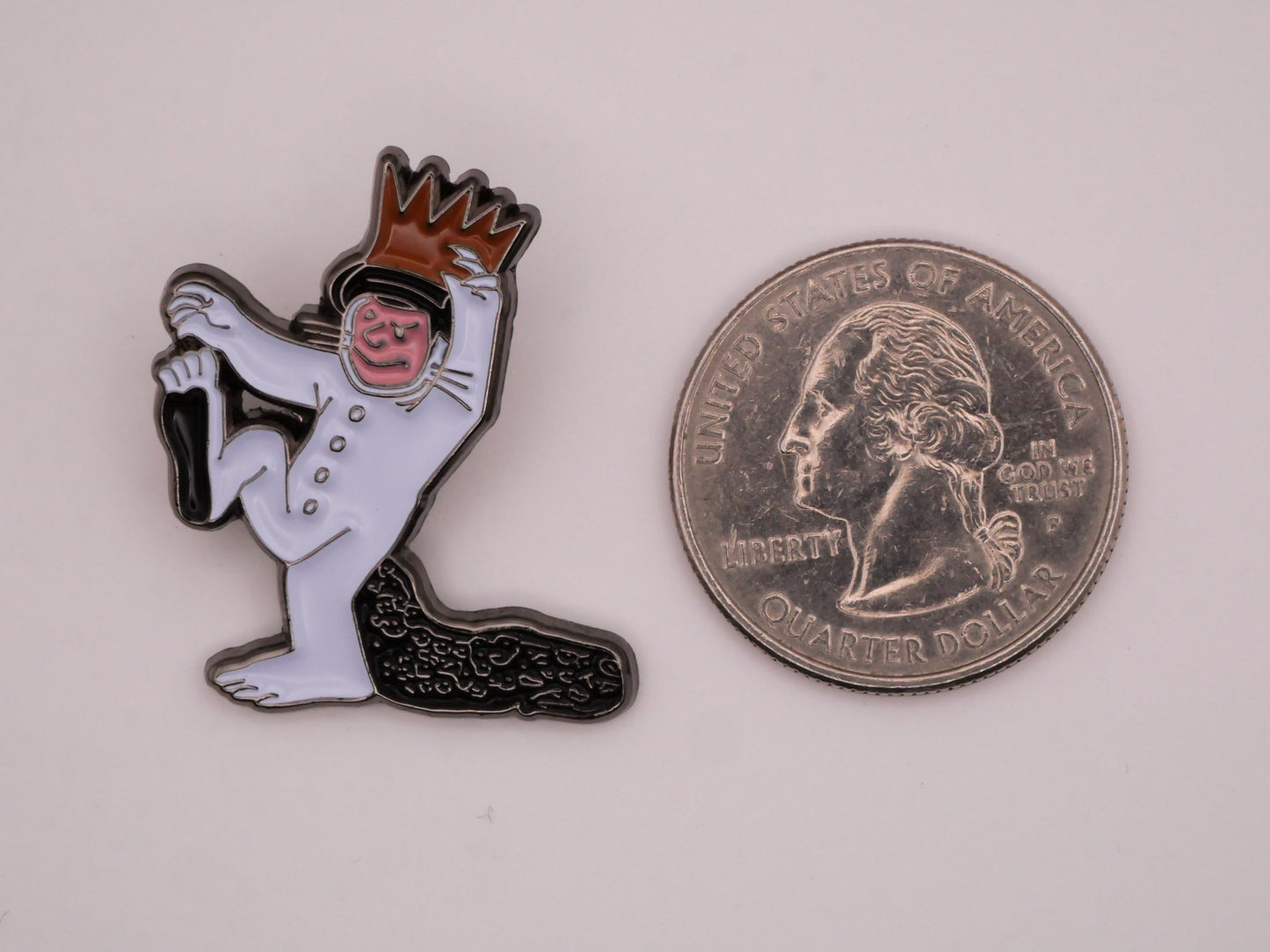 Where The Wild Things Are Wild Rumpus Enamel Metal Button 23x30mm