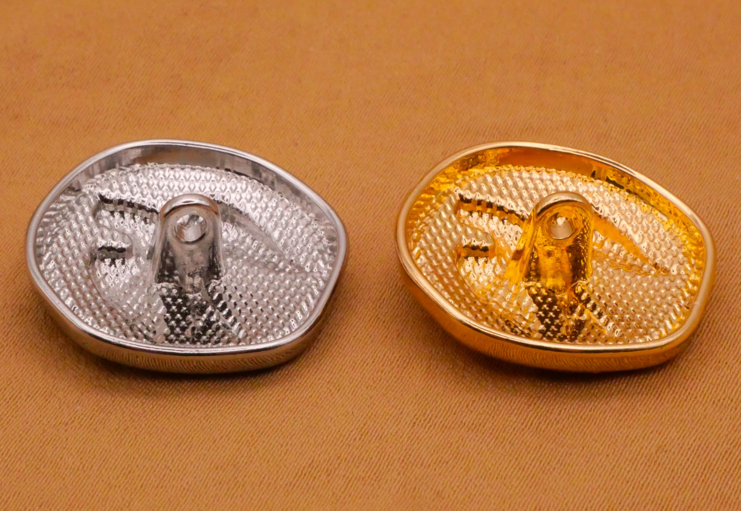 Swallow Bird Shiny Silver or Gold Metal Button Various 23mm