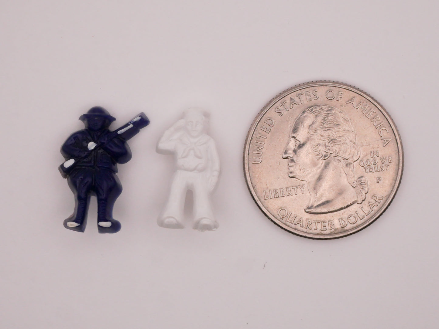 Soldier or Sailor Military People Plastic Button Various 10-19mm