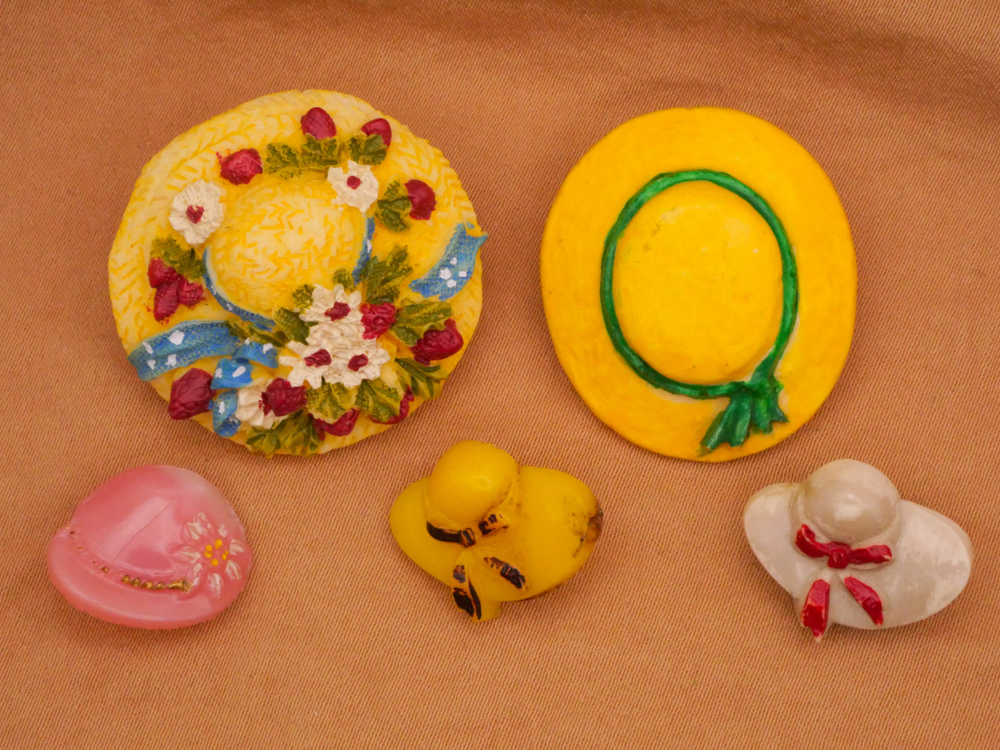Hat Fashion Vintage Button Various 13-29mm