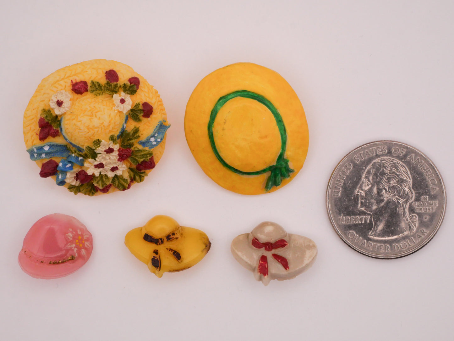 Hat Fashion Vintage Button Various 13-29mm