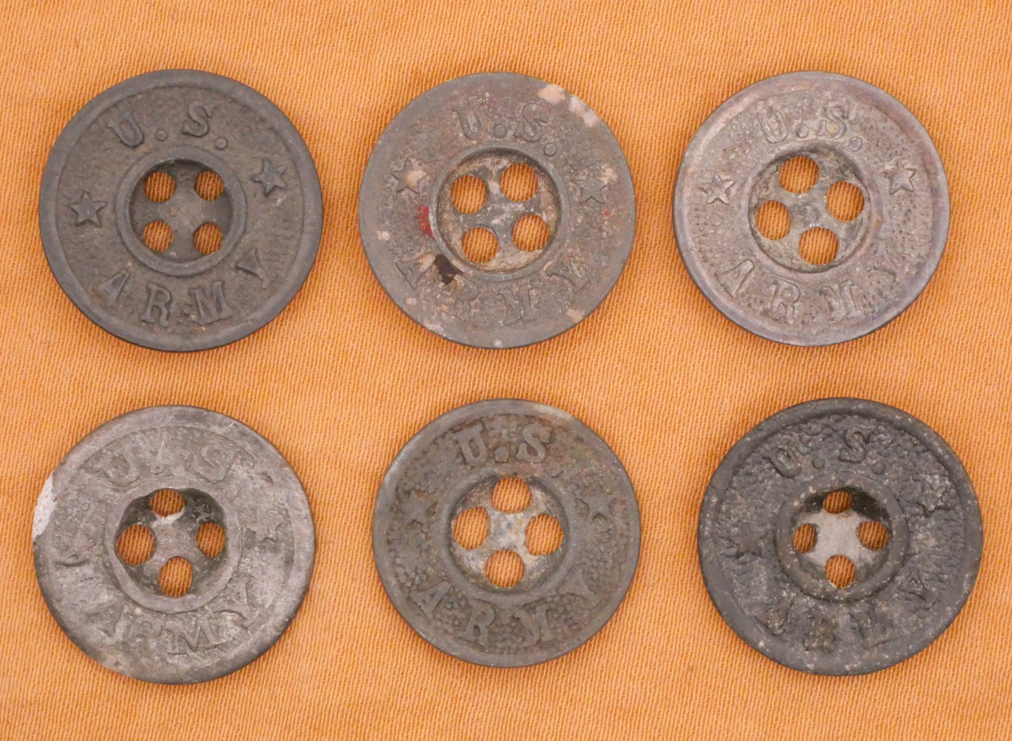 US Army Military Metal Button Various 17mm