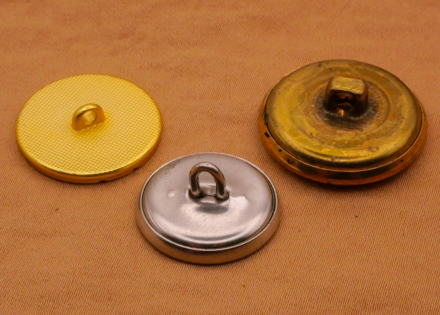 Chinese Motif Design Metal Button Various 19-23mm