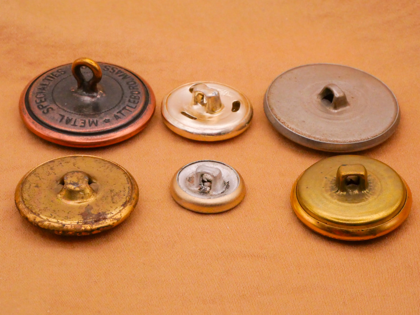 Great Seal Eagle Branch Arrows Military Metal Button Various 15-28mm