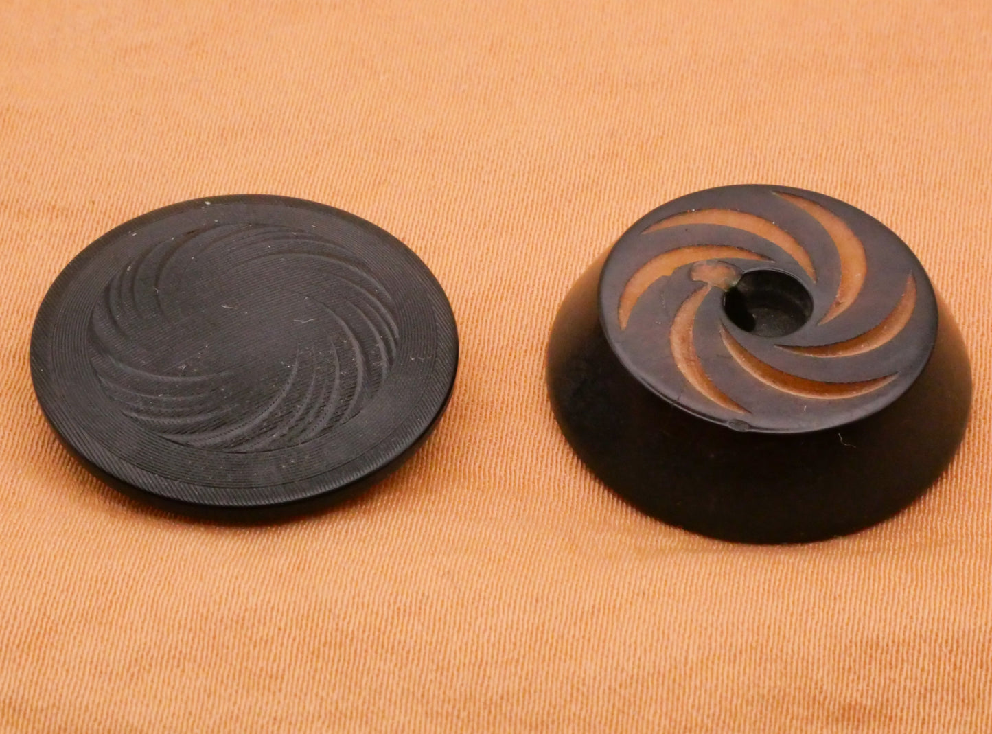 Galaxy Whirlpool Vegetable Ivory Tagua Nut Button Various 23mm