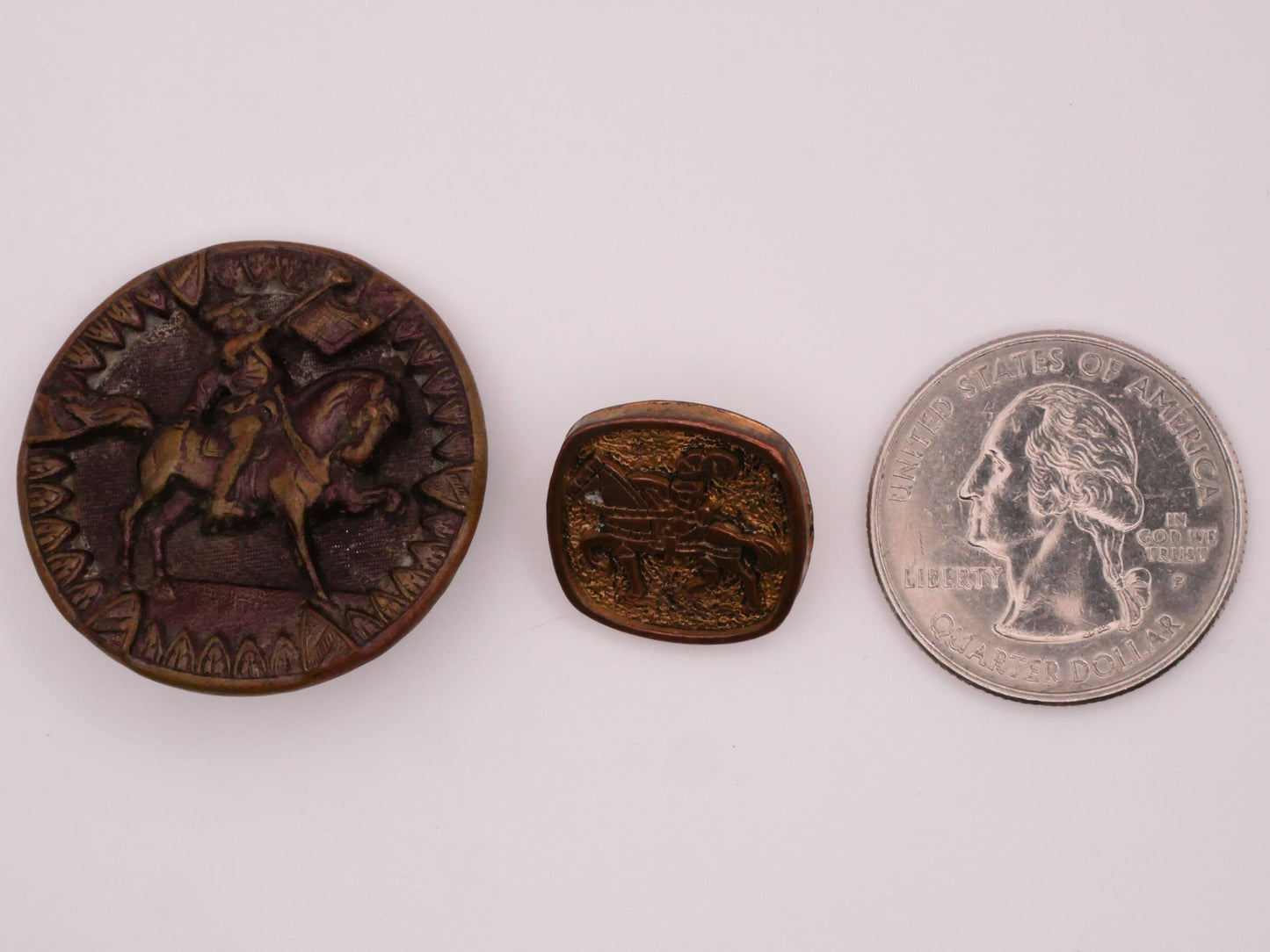 Horse Horseback Rider Button Various 17-31mm