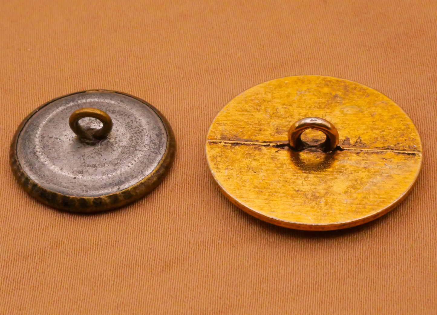 Bridge House Landscape Scene Metal Button Various 15-25mm