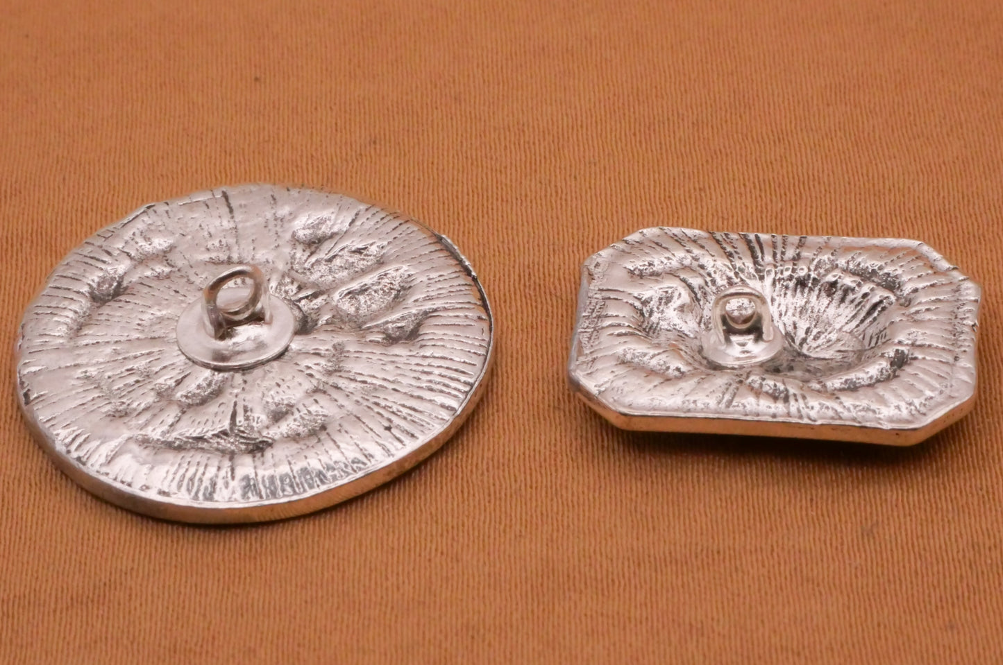 Scarab Beetle Insect Silver Metal Button Various 15-24mm