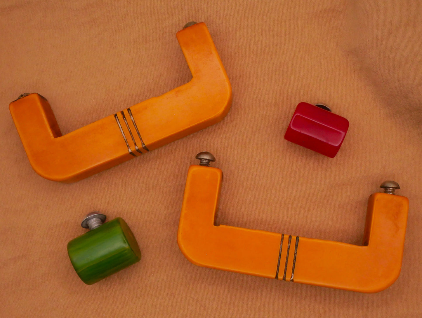 Bakelite Early Plastic Drawer Knobs or Pulls Handles Various 13-69mm