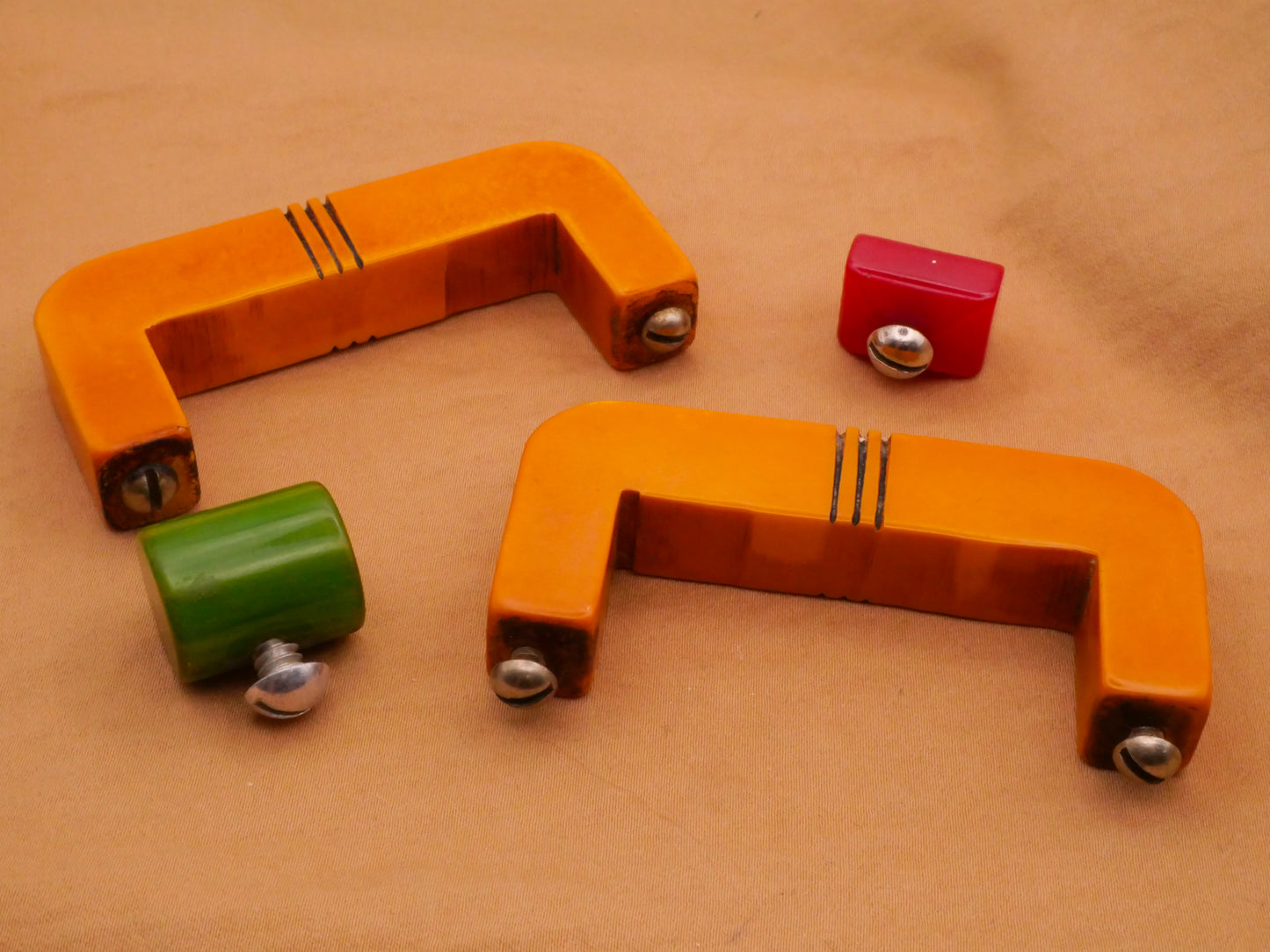 Bakelite Early Plastic Drawer Knobs or Pulls Handles Various 13-69mm