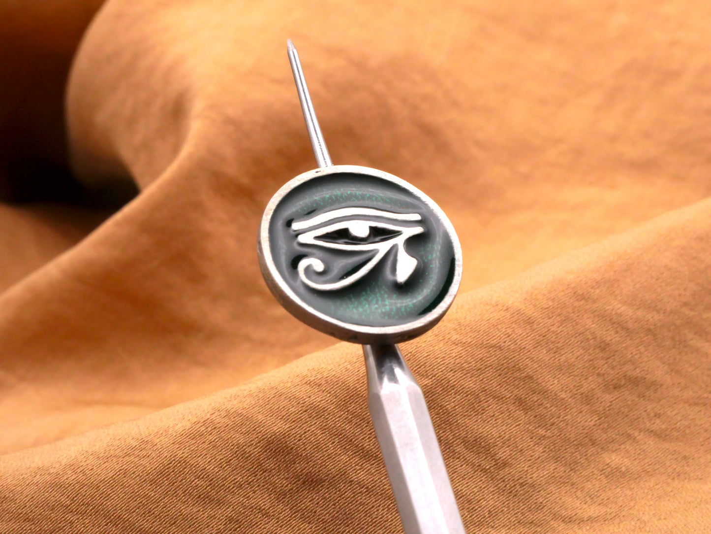 Eye of Horus Pewter Metal Button Various Style 18-24mm