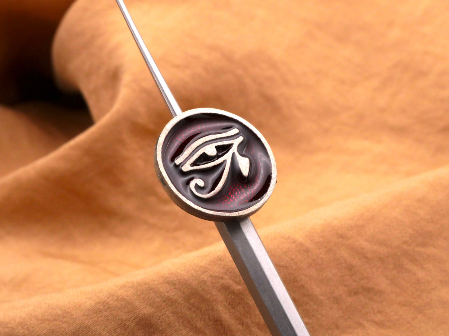 Eye of Horus Pewter Metal Button Various Style 18-24mm