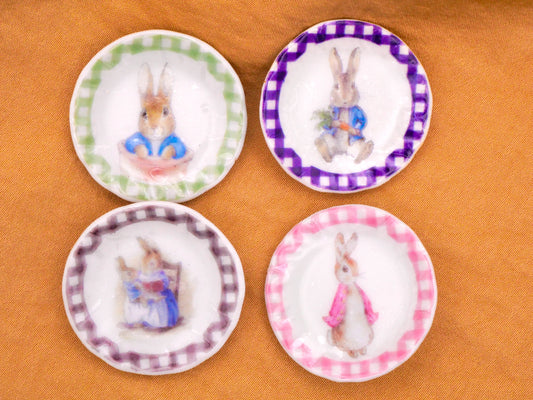 Peter Rabbit Beatrix Potter Transfer Ceramic Button Various 29mm