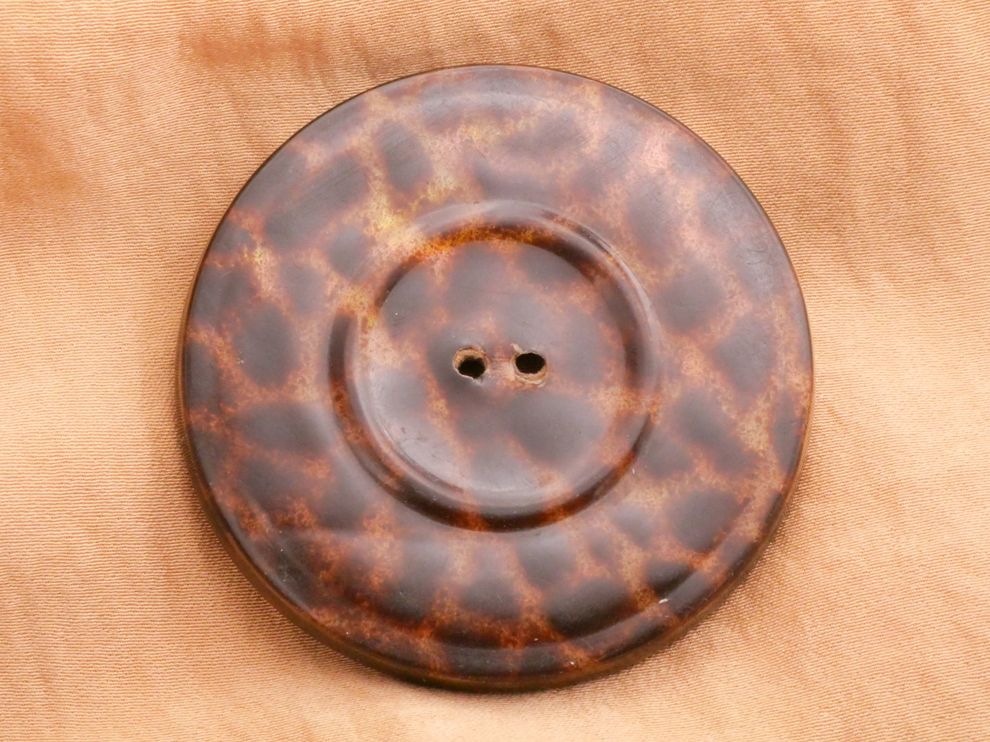 Celluloid Animal Print Cheetah Leopard Giraffe Zebra Large Button Various 51mm