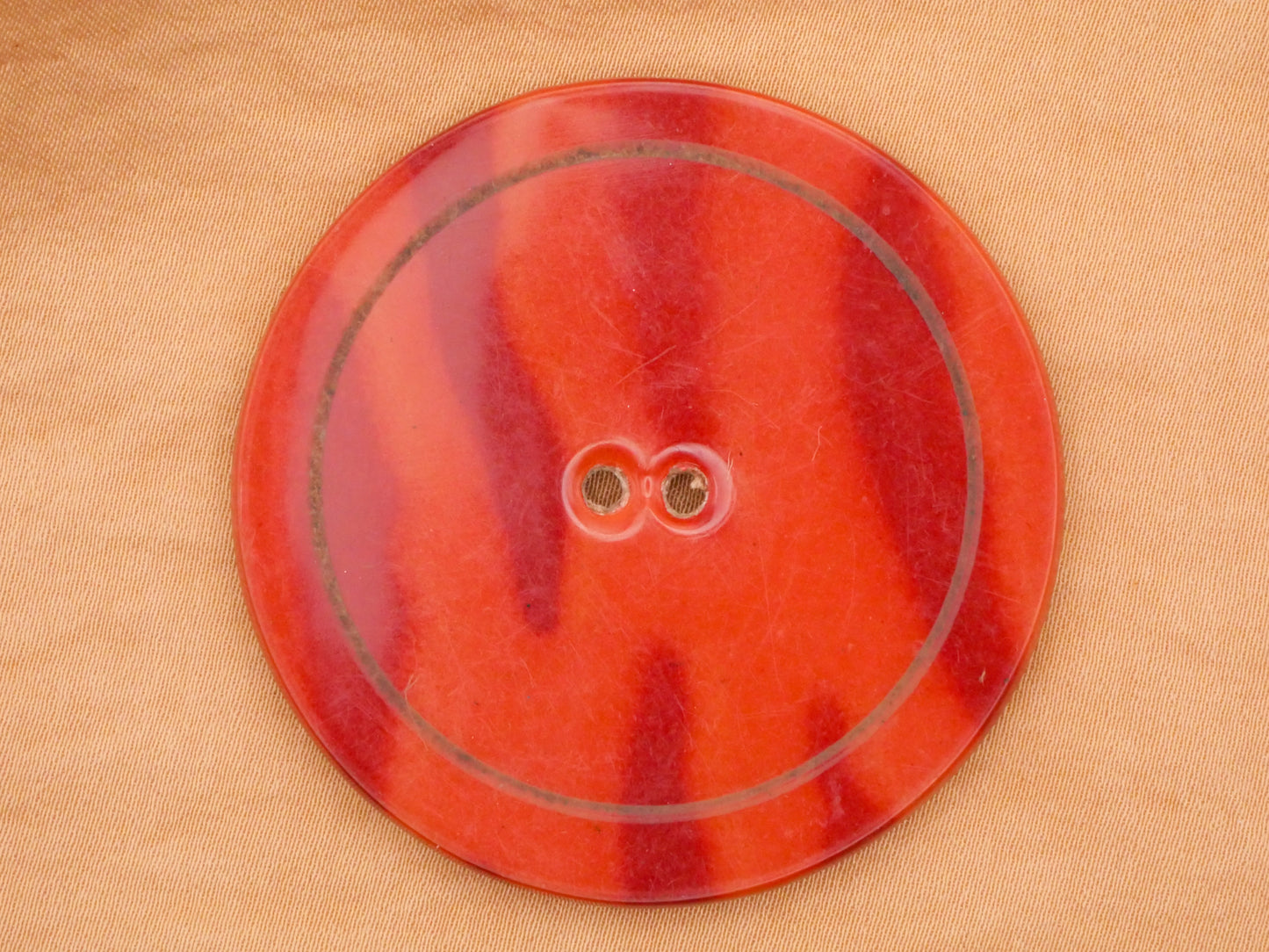 Celluloid Ikat Zebra Air Brush Glow Bubble Early Plastic Vintage Button Various 29-51mm