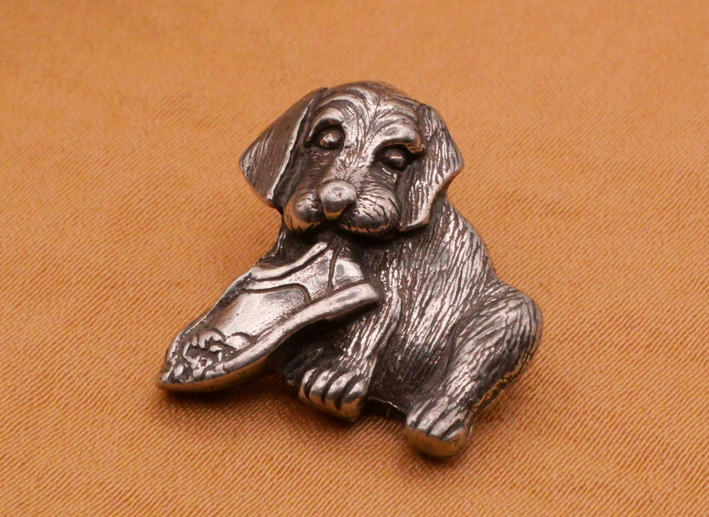 Danforth Realistic Dog Ball Shoe Pewter Metal Button Various 15-23mm