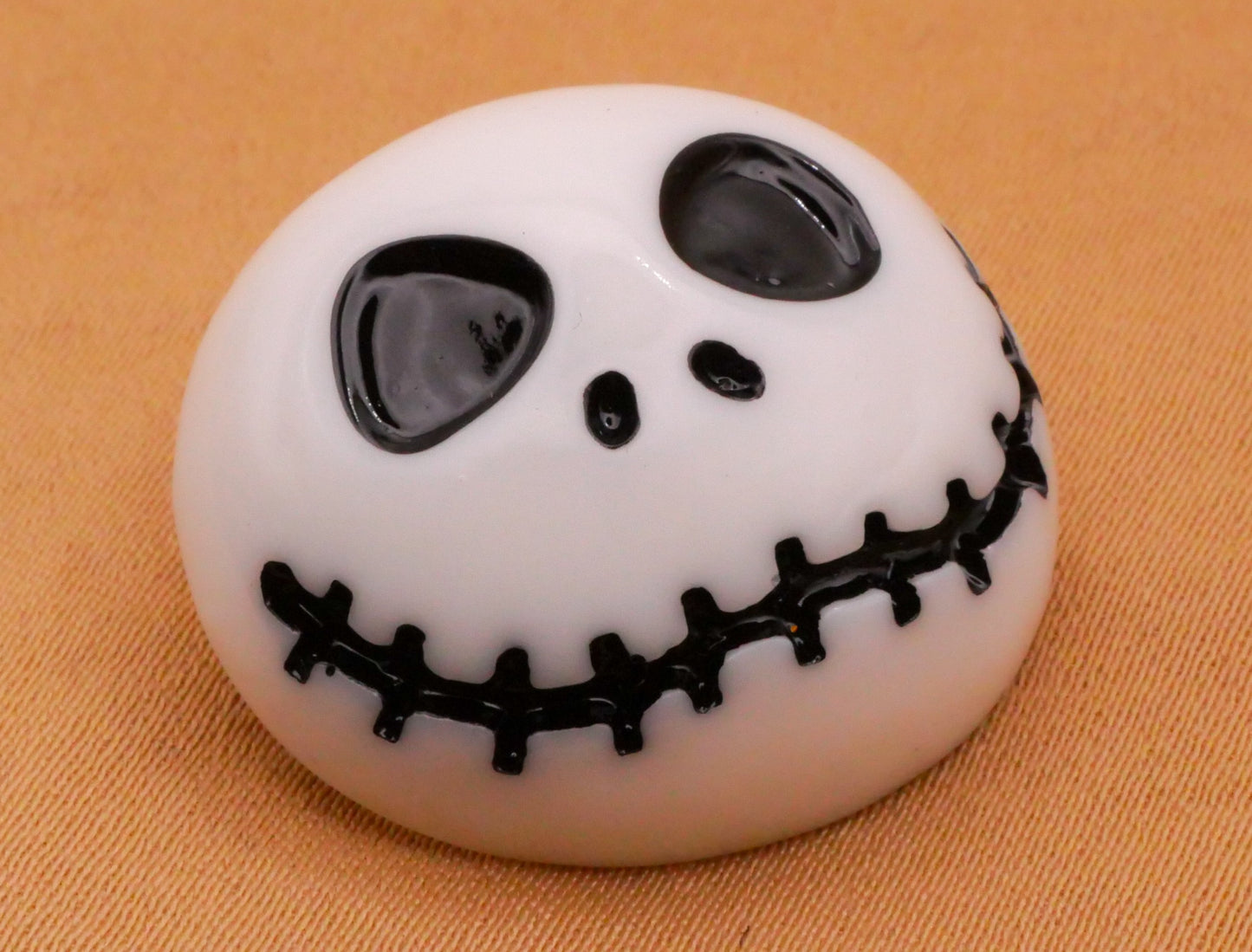 Jack Skellington Nightmare Before Christmas Plastic Pair of Buttons 21x24mm