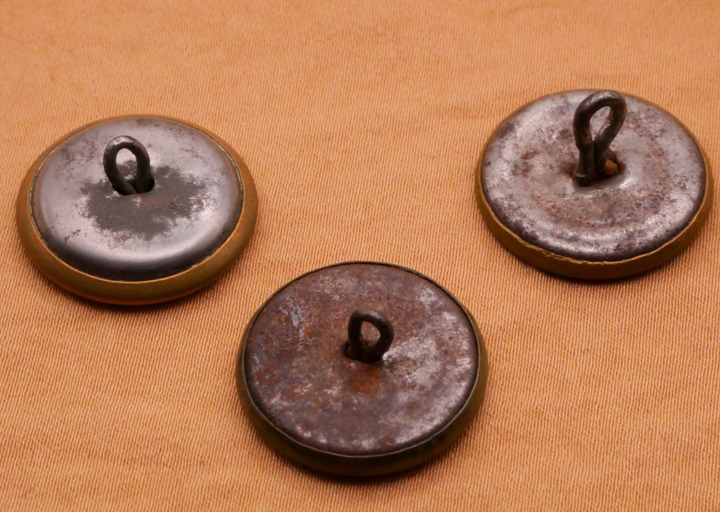 Verbal Workwear Engineer Coat Signal Strong Hold Brass Metal Button Various 20mm