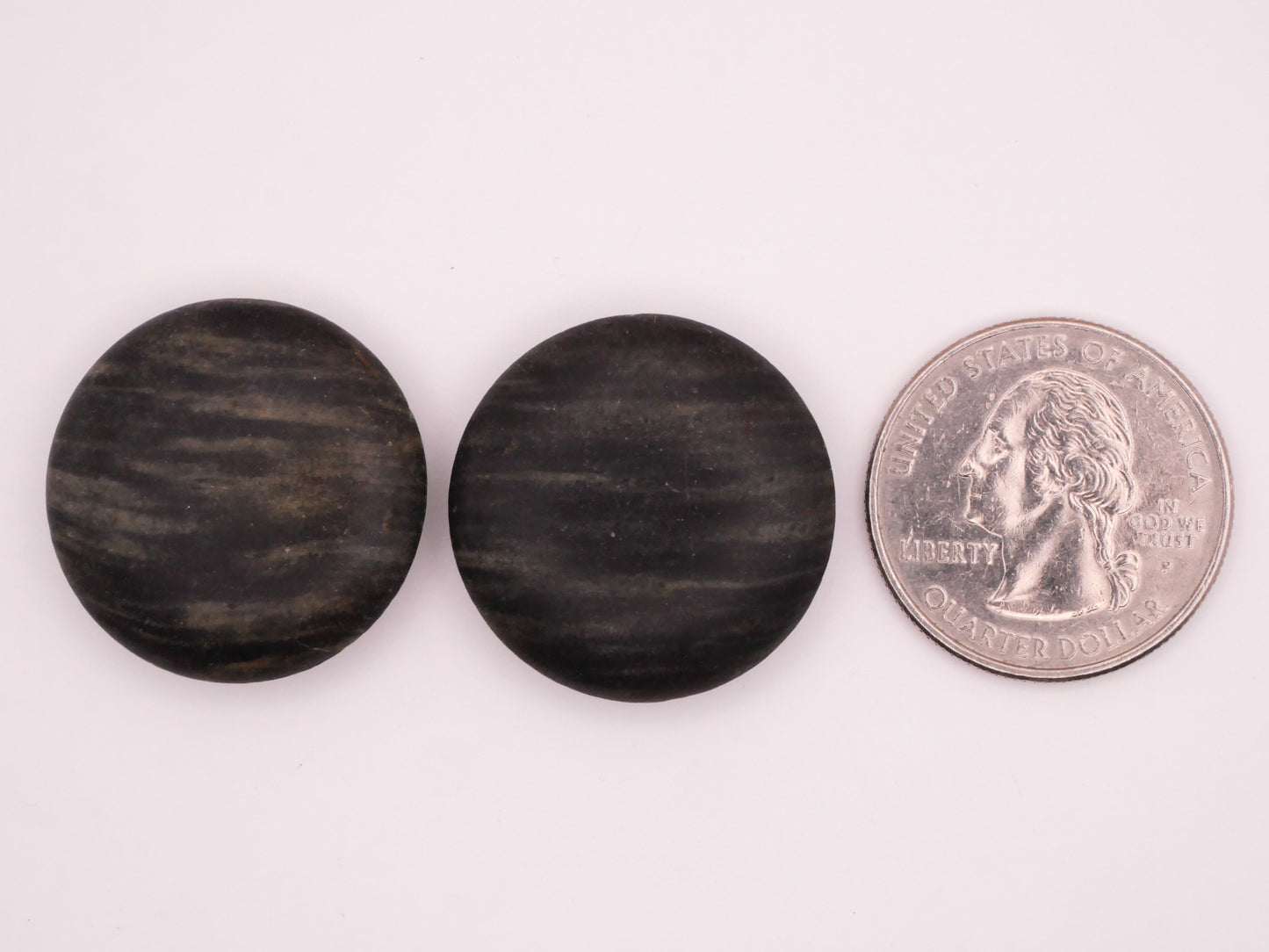 Stone Rock Look Vintage Button Various 25mm