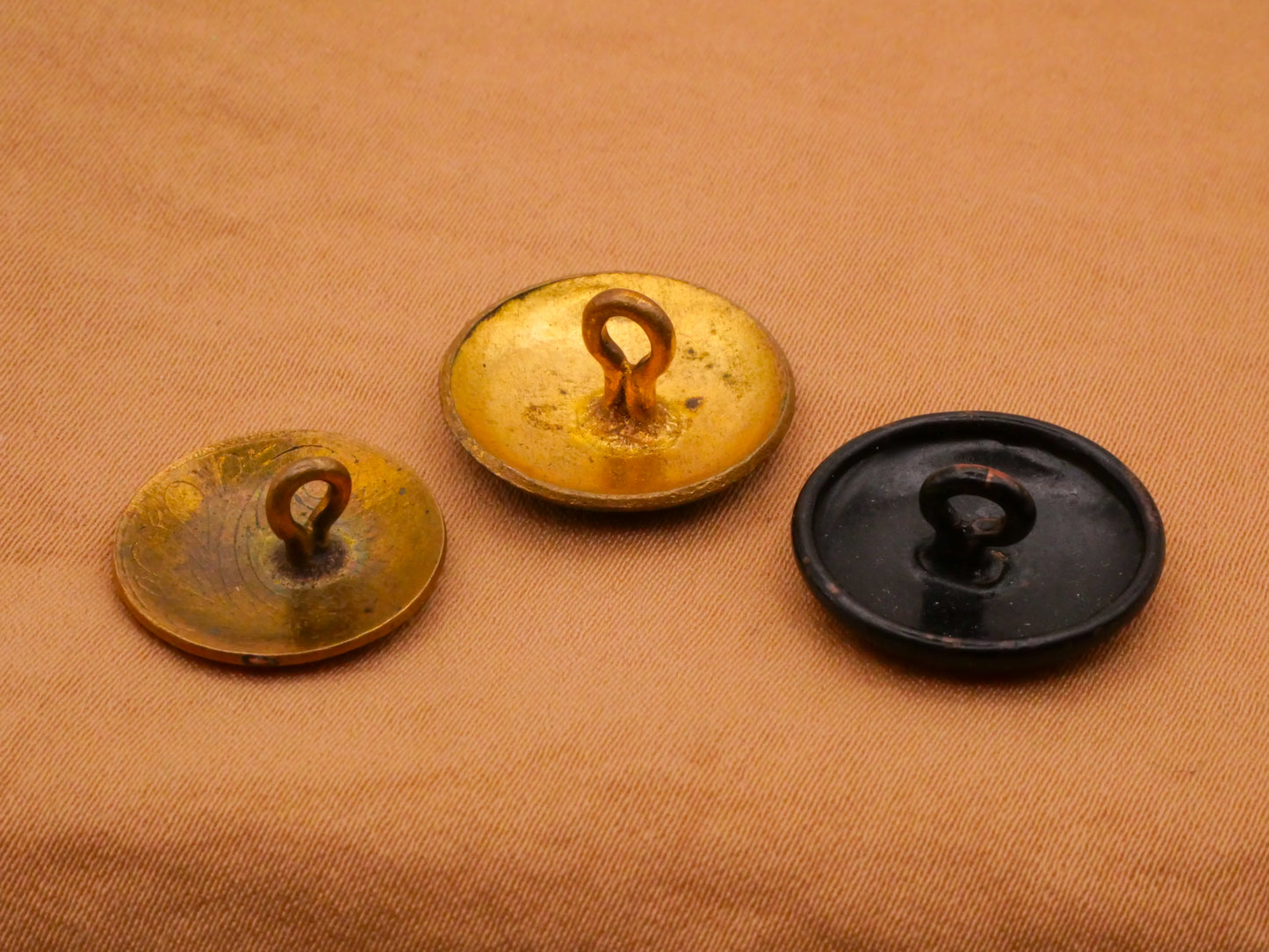 Paisley Enamel Cloisonne Champleve Lacquer Victorian Button Various 16-18mm