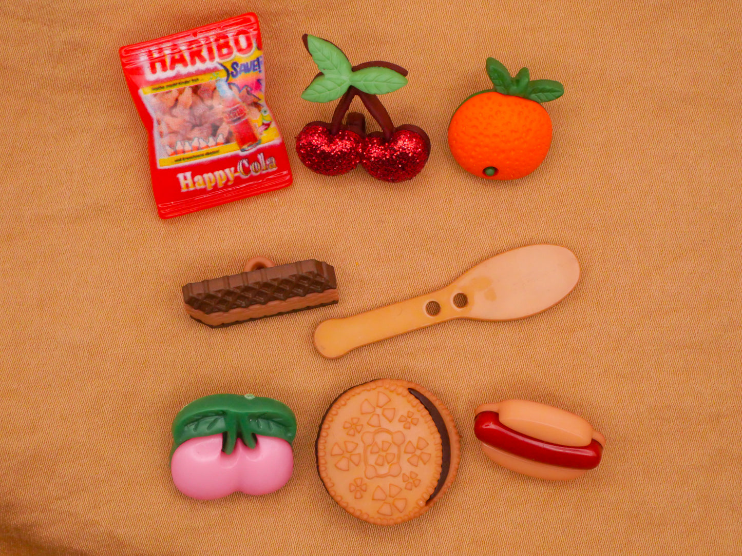 Food Fruit Kitchen Goofy Goofie Plastic Button Various 10-38mm