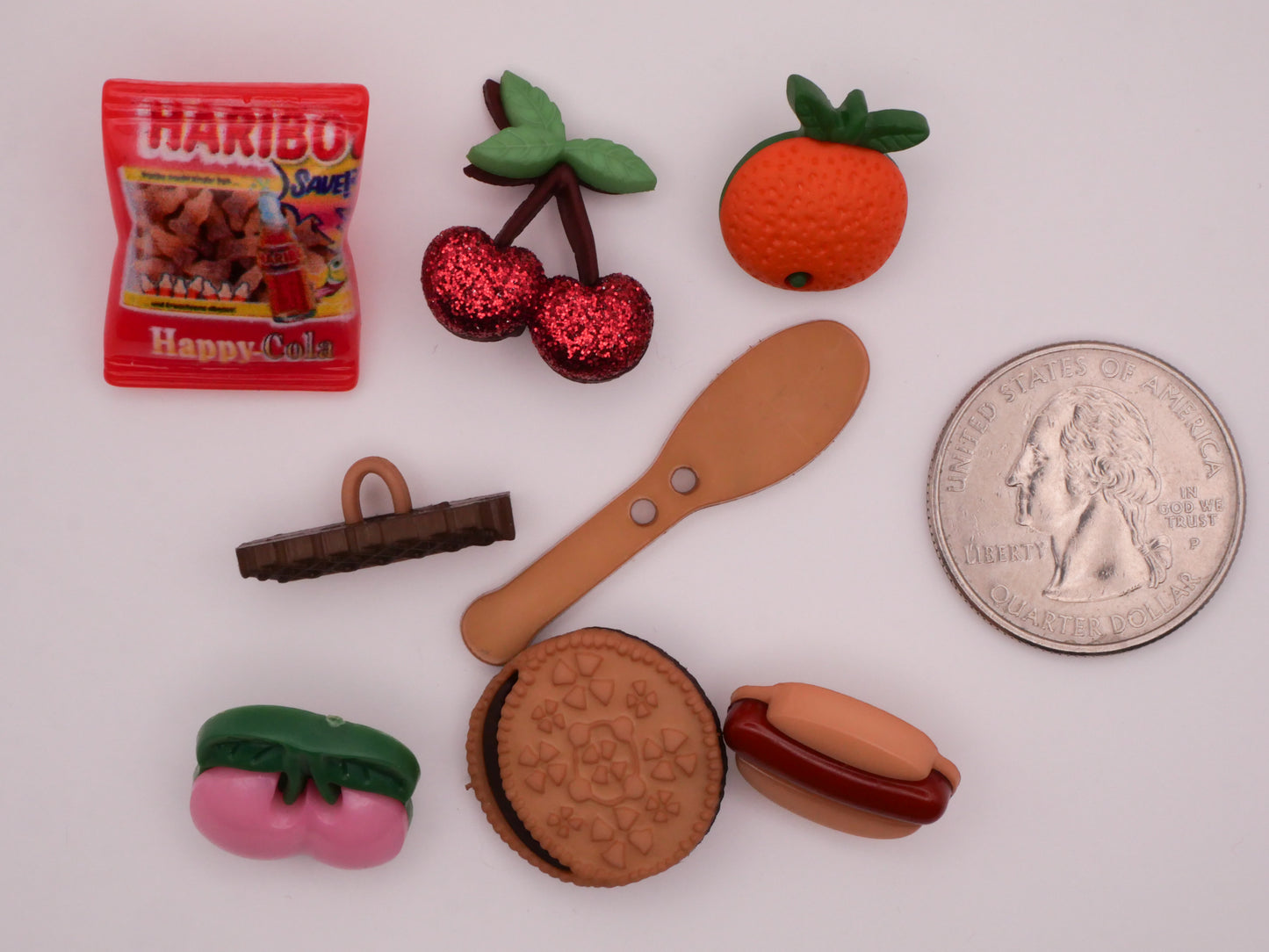 Food Fruit Kitchen Goofy Goofie Plastic Button Various 10-38mm