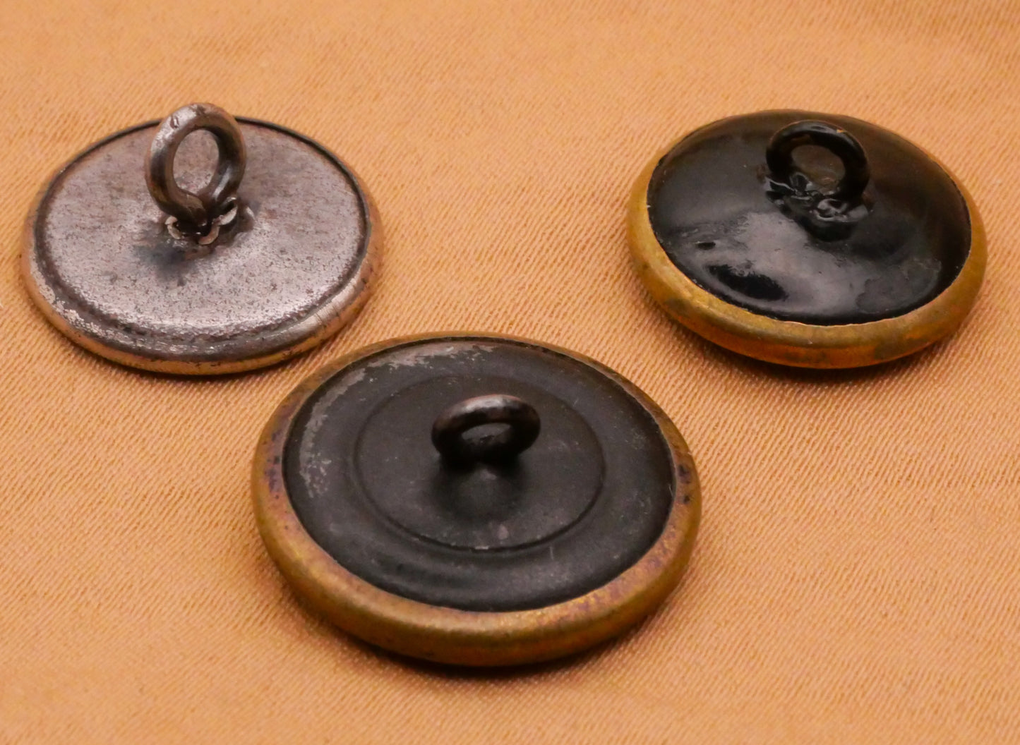 Cat Kitty Mischief Metal Victorian Picture Button Various 16-18mm