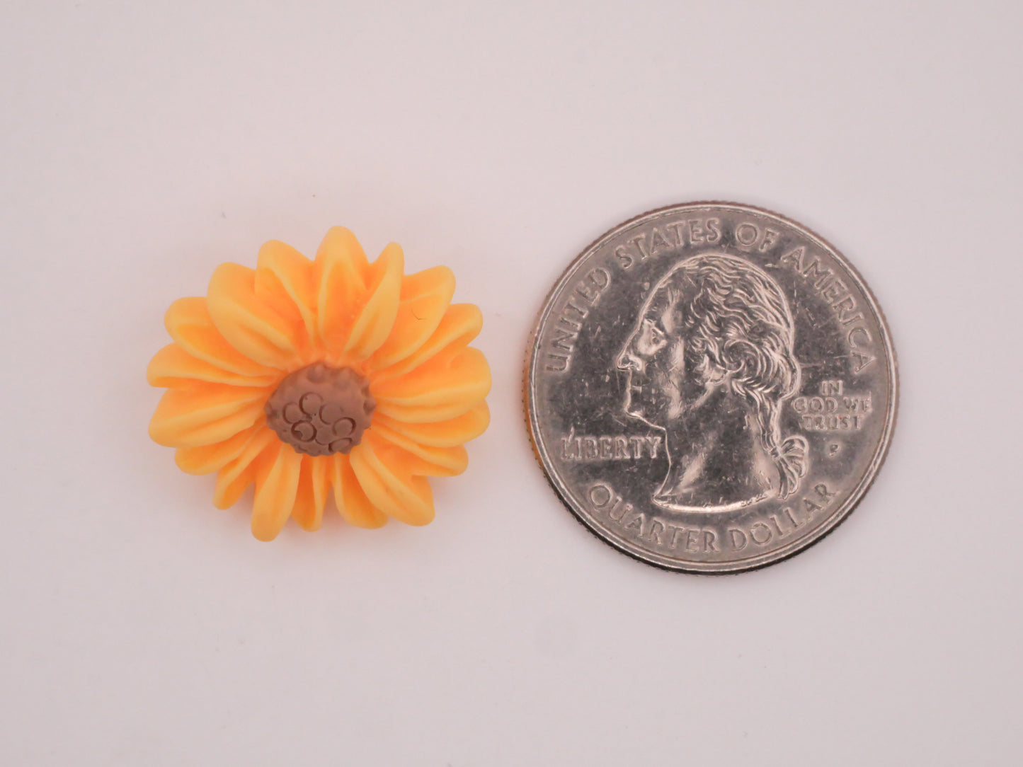 Daisy Flower Colorful Assorted Set of Three Buttons 21x22mm