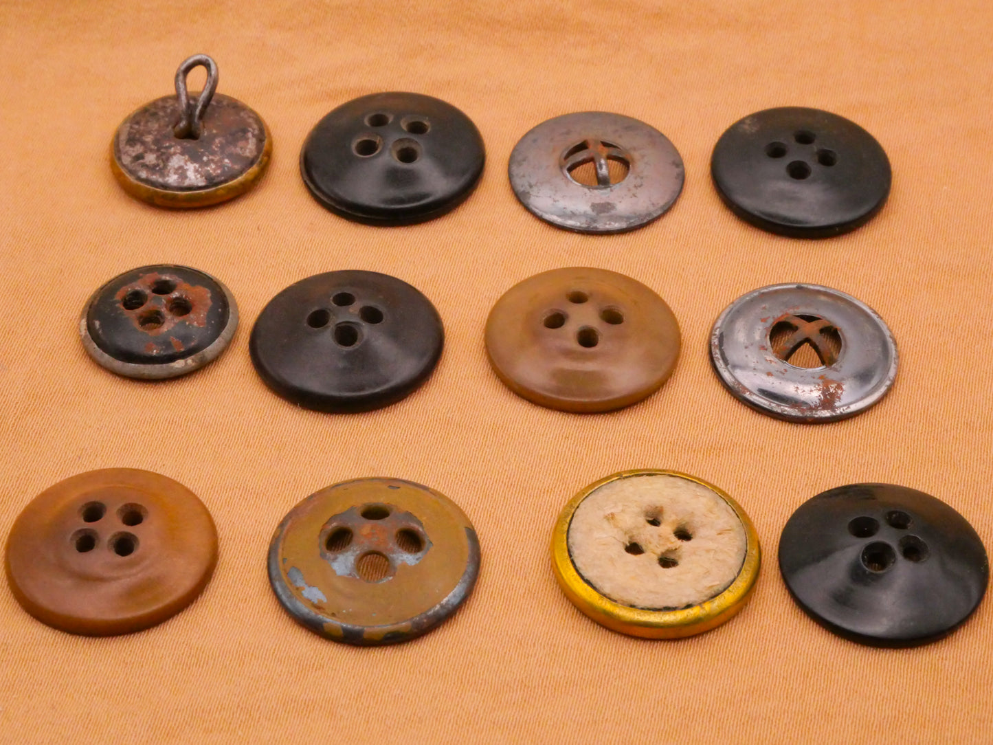 New York Workwear or Clothing Brand Button Various 14-17mm