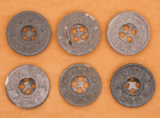US Army Military Metal Button Various 17mm